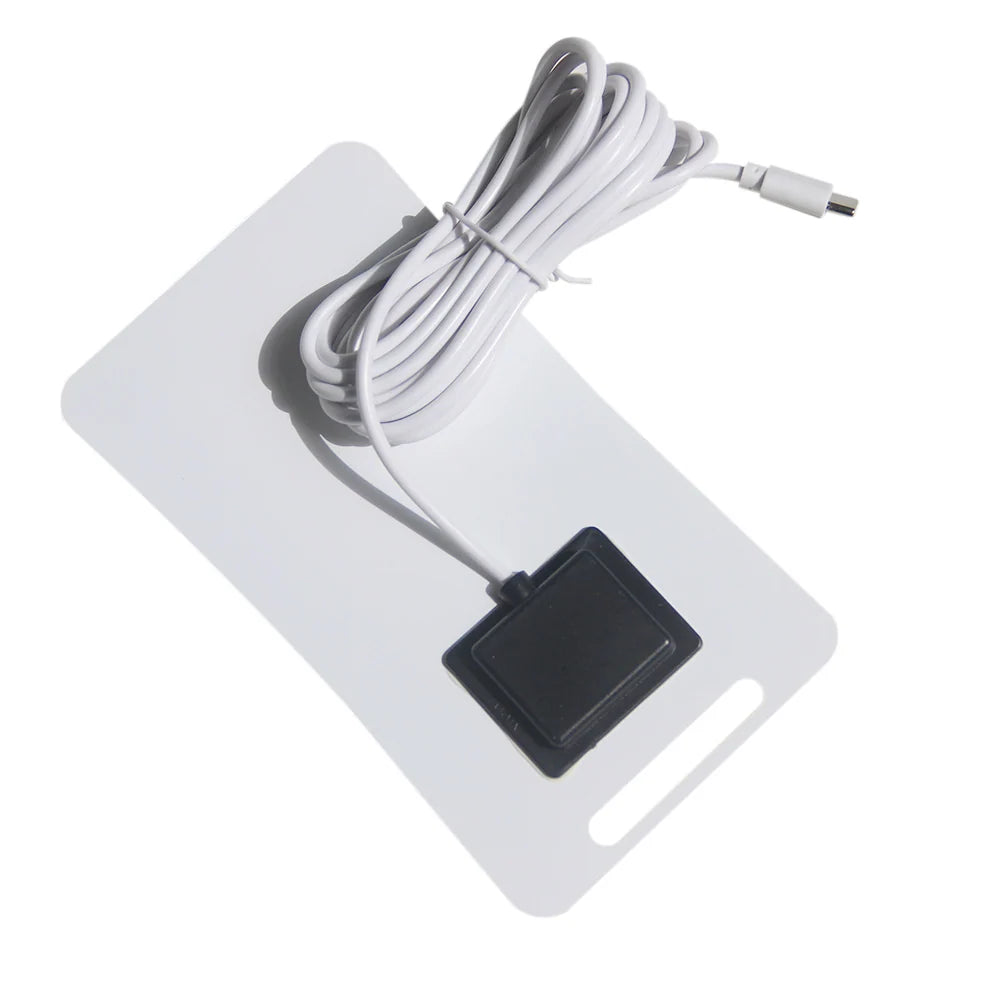 2W 2W USB-C solar panel — panel rear and long cable