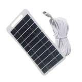 2W 2W USB-C solar panel — panel face and USB-C cable