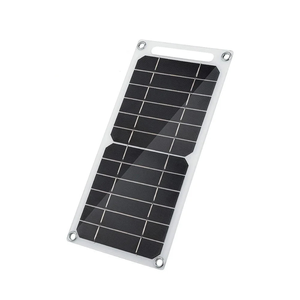 2W / 6W USB backpack solar panel — large panel cell face