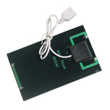 2W solar panel — rear board and USB socket