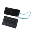 2W solar panel — USB panel charging demonstration