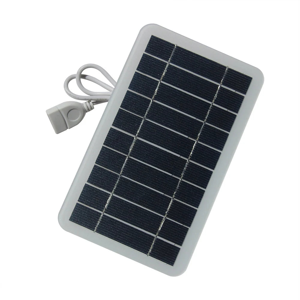 2W panel option 2W USB solar panel — small panel and USB socket