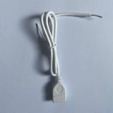 2W panel option 2W USB solar panel — USB cable-only configuration