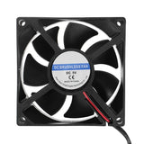 2W solar fan kit — fan electrical label