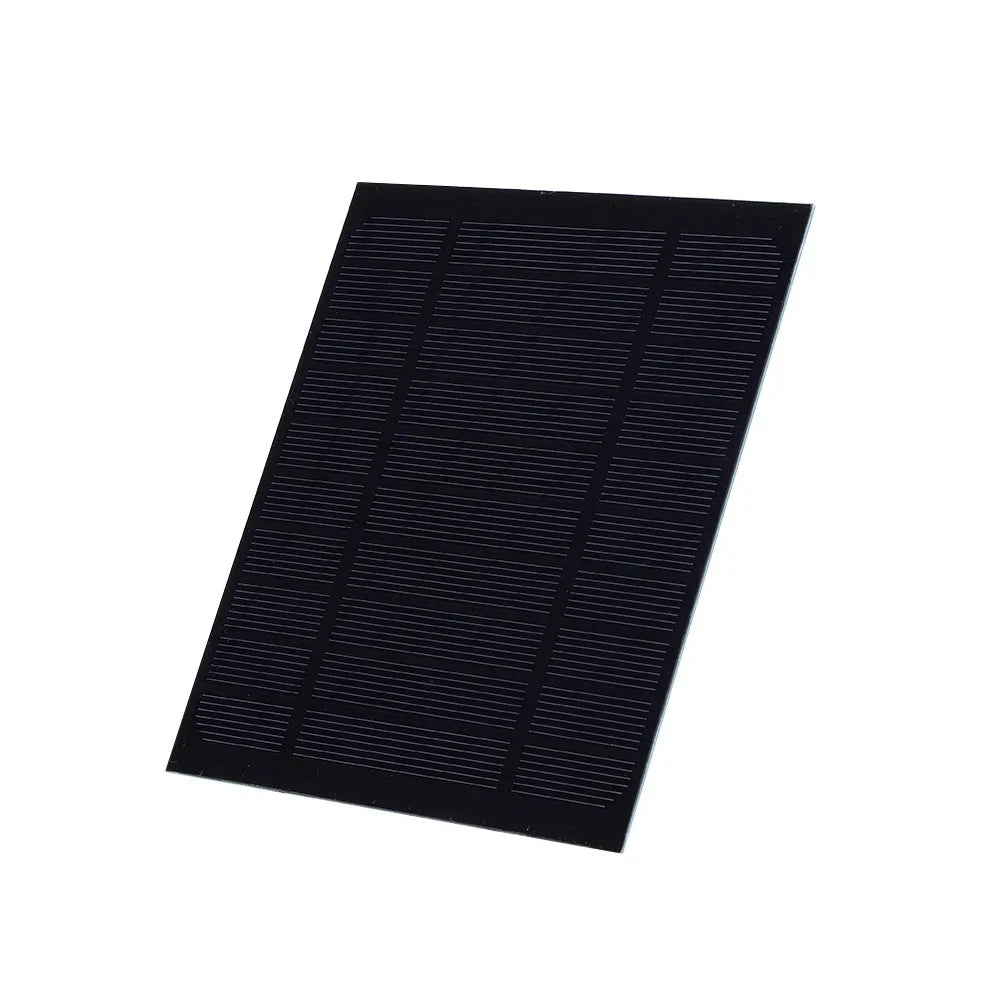 3.3W camera solar panel — monocrystalline panel face