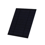 3.3W camera solar panel — monocrystalline panel face