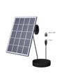 Black compact panel with USB-C and Micro-USB adapter