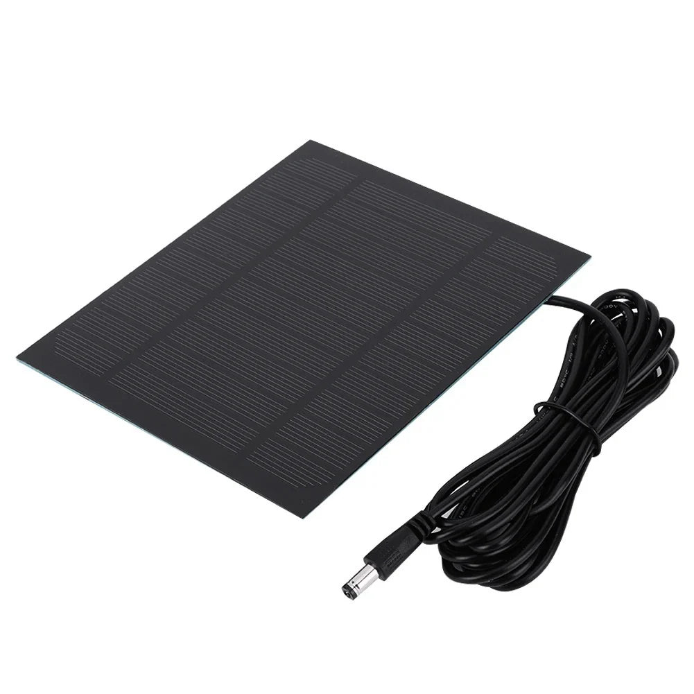 3.5W camera solar panel — angled DC panel
