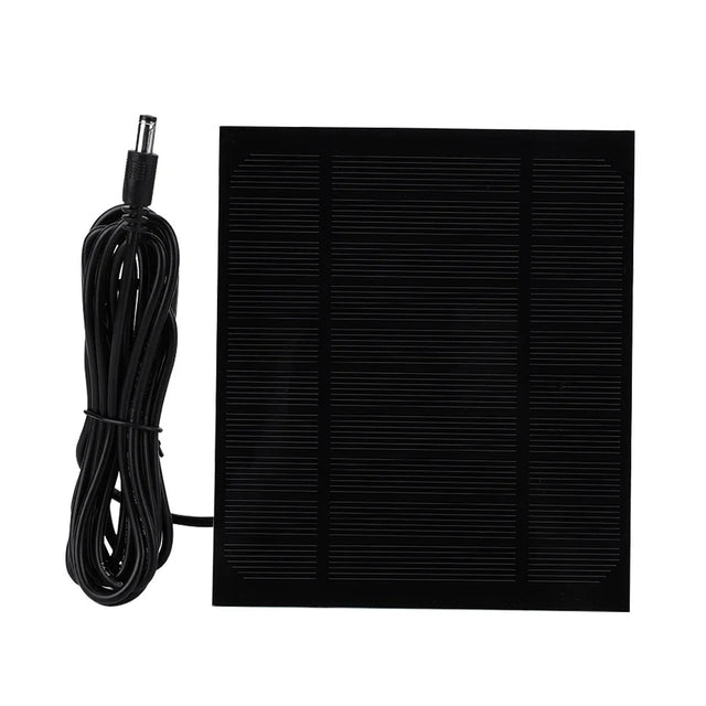 3.5W camera solar panel — DC panel and lead