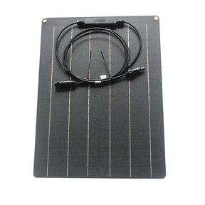 30W flexible solar panel — ETFE panel with MC4 leads