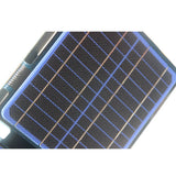 30W 30W foldable solar charger — blue cell surface close-up