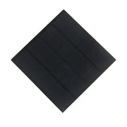3W 3W mini solar panel — square monocrystalline panel face