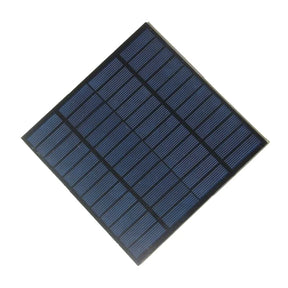 3W 3W mini solar panel — square polycrystalline panel face