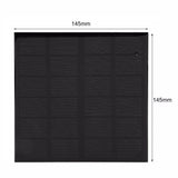 3W solar panel — 145 × 145mm dimensions