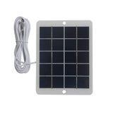 3W camera solar panel — Micro-USB lead configuration