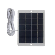 3W camera solar panel — Micro-USB lead configuration