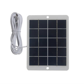 3W camera solar panel — Micro-USB lead configuration