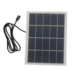 3W 3W USB-C solar panel — panel face and USB-C cable