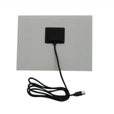 3W 3W USB-C solar panel — white rear cable outlet