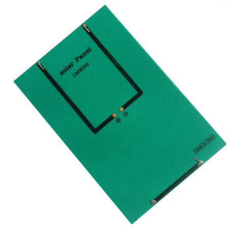 4.2W mini solar panel — green rear solder contacts