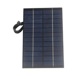 4.2W 4.2W 12V solar panel — panel face and cable