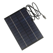 4.2W 4.2W 12V solar panel — rectangular panel and USB-C lead