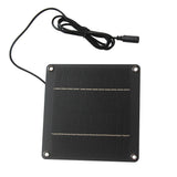 4W solar panel — solar panel face and cable