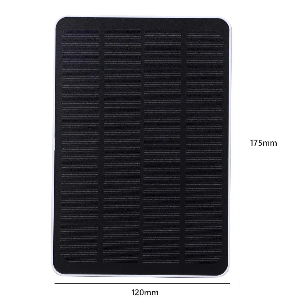 4W Arlo camera solar panel — 175x120mm dimension diagram