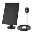 4W Arlo camera solar panel — black panel and magnetic lead