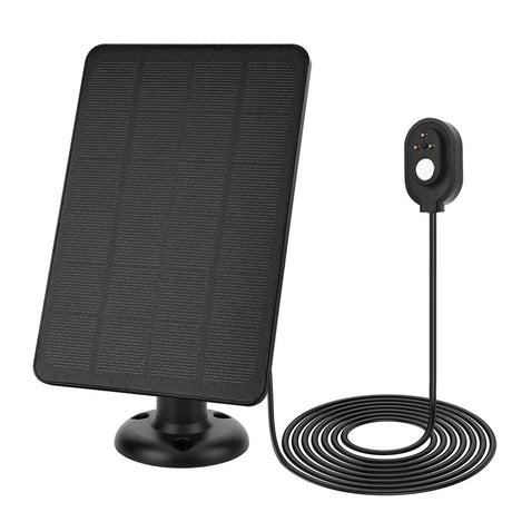 4W Arlo camera solar panel — black panel and magnetic lead