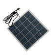 4W 4W USB-C solar panel — white panel and USB-C lead