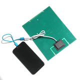 5.2W solar panel — rear charging demonstration