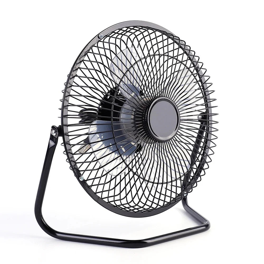 5.5W maximum 5.5W solar fan kit — fan angled side view