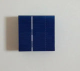 Single 52mm x 52mm polycrystalline solar cell