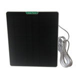 5W camera solar panel - white panel with Micro-USB lead