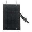 5W solar panel — ETFE panel hanging from carabiners