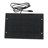 5W solar panel — panel and USB-C cable