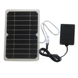 5W solar air pump kit — solar panel and air pump