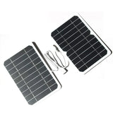 5W 5W USB solar panel — alternate panel cell layouts