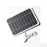 5W 5W USB solar panel — USB panel at angle