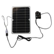 5W solar fountain pump — solar fountain panel and lighted pump