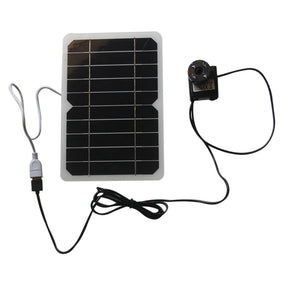5W solar fountain pump — solar fountain panel and lighted pump