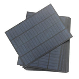 5W mini solar panel — stacked panels
