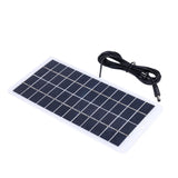 5W 5W solar panel — panel face at angle