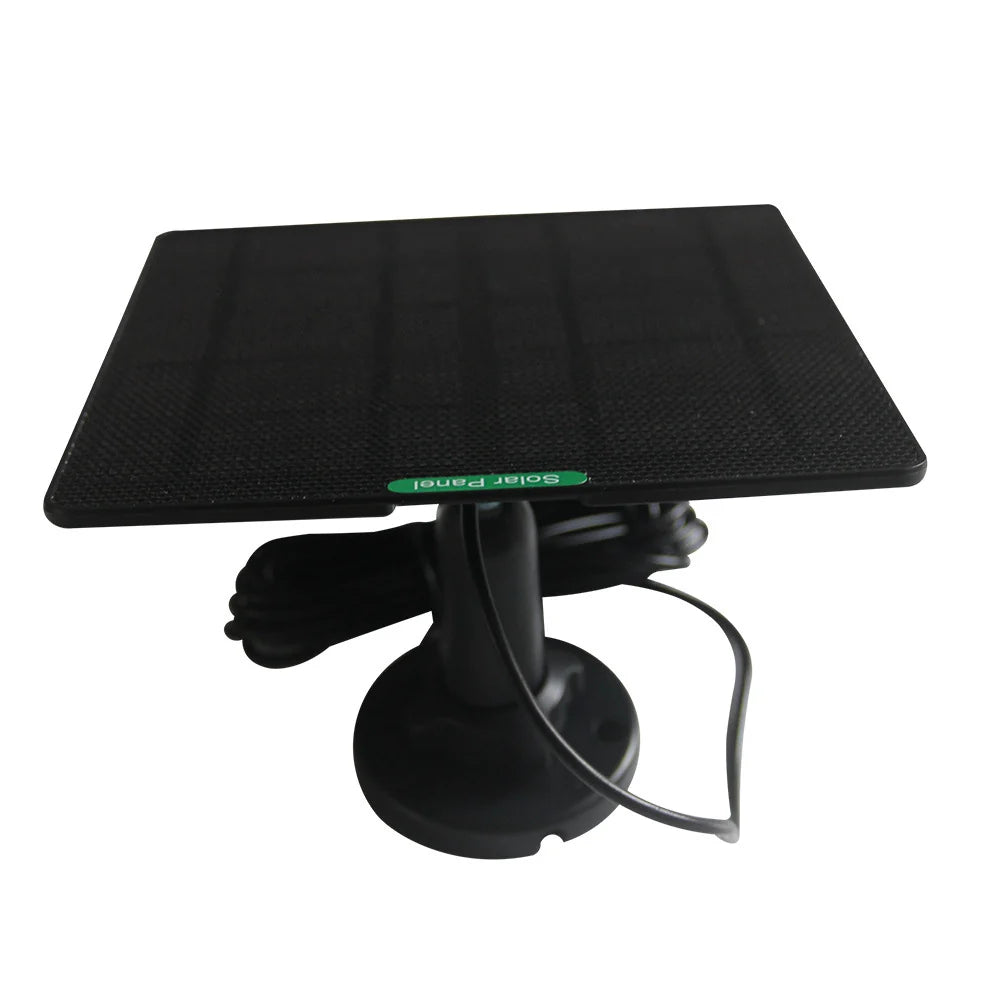 Black panel viewed at mounting angle