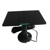 Black panel viewed at mounting angle