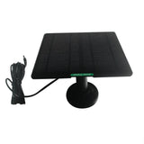Black 5W camera panel with DC lead