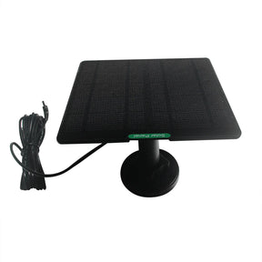 Black 5W camera panel with DC lead
