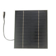 6W solar panel — solar panel and DC5521 socket