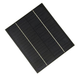 6W solar panel — monocrystalline cell face